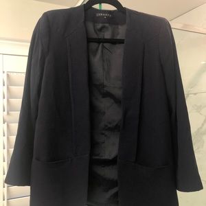 Theory Classic Tailored Blazer - Navy Jacket